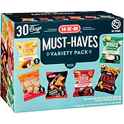 H-E-B Chips Must-Haves Variety Pack 1 oz Bags
