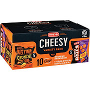 H-E-B Cheesy Chips Variety Pack 1 oz Bags