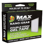 Duck Max Strength Clear Nano Grab Gel Tape - Shop Adhesives & Tape at H-E-B