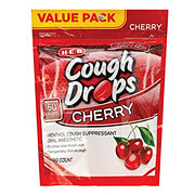 H-E-B Value Pack Cough Drops – Cherry