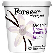 Forager Project Organic Cashewmilk Yogurt - Unsweetened Vanilla Bean