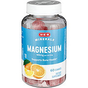 H-E-B Minerals Magnesium Gummies - 165 mg