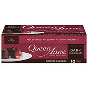 Queen Anne Dark Chocolate Cordial Cherries, 10 pc