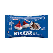 Hershey's Kisses Milk Chocolate Santa Hat Christmas Candy