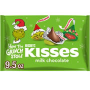 Hershey's Kisses Grinch Milk Chocolate Christmas Candy