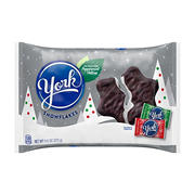 York Dark Chocolate Peppermint Patties Snowflakes Christmas Candy