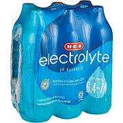 H-E-B Electrolyte Water 6 pk Bottles