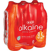H-E-B Alkaline Water 6 pk Bottles