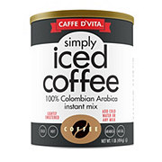 Caffe D'Vita Simply Iced Coffee Colombian Arabica Instant Mix