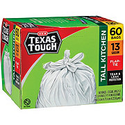 H-E-B Texas Tough Extra Large Trash Bags, 50 Gallon