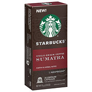Starbucks Sumatra Nespresso Coffee Capsules