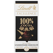 Lindt Excellence 100% Cocoa Dark Chocolate Bar