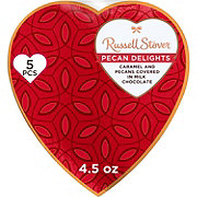 Russell Stover Pecan Delights Valentine's Heart Gift Box, 5 pc