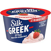Silk Strawberry Coconut Milk Greek Style Yogurt Alternative