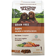 Heritage Ranch by H-E-B Puppy Grain-Free Dry Dog Food - Salmon & Chickpea