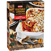 H-E-B Frozen Vegetable Lasagna - Large Family-Size