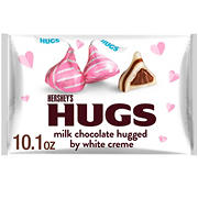 Hershey's Hugs Milk Chocolate & White Creme Valentine's Candy