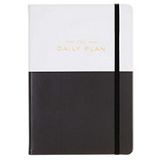 Eccolo The Daily Plan Flexible Journal - Black/White