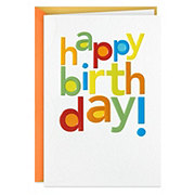 Hallmark Happy Birth Day Card - E60