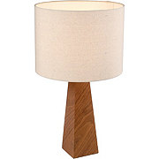 Haven + Key Wooden Table Lamp with Lampshade