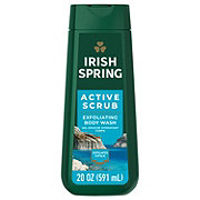 Irish Spring Active Scrub Body Wash for Men