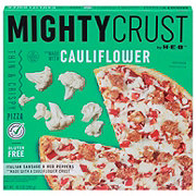 MightyCrust by H-E-B Frozen Cauliflower Pizza - Italian Sausage & Red Peppers