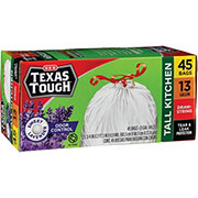H-E-B Texas Tough Flap Tie Waste Basket Trash Bags, 4 Gallon - Sweet  Lavender Scent