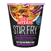 Nissin Teriyaki Chicken Stir Fry Cup Noodles