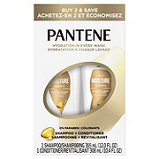 Pantene Pro-V Daily Moisture Renewal Shampoo + Conditioner - Dual Pack