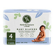 Field & Future by H-E-B Jumbo Pack Baby Diapers  - Size 4