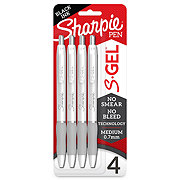 Sharpie S-Gel White 0.7mm Retractable Gel Pens - Black Ink