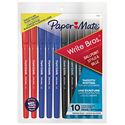 Paper Mate Write Bros Black Medium Point Pens - Shop Pens at H-E-B