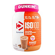 Dymatize ISO100 Hydrolyzed 25g Protein Powder - Dunkin' Cappuccino