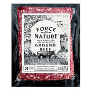 Force of Nature Grass Fed Regenerative Ground Beef