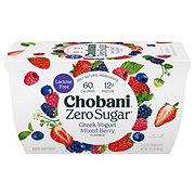 Chobani Zero Sugar Mixed Berry Yogurt