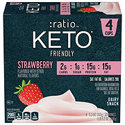 :ratio Keto Friendly Strawberry Yogurt