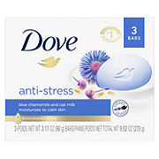 Dove Beauty Bar Gentle Cleanser Anti-Stress Cream Bar 3.17 oz