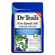 Dr Teal's Refresh & Revitalize Pure Epsom Salt Soaking Solution