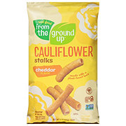 Real Food From the Ground Up Cheddar Cauliflower Stalks