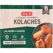 H-E-B Fully Cooked Jalapeno Cheese Sausage Kolaches