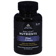 Ancient Nutrition Zinc + Probiotics Capsules