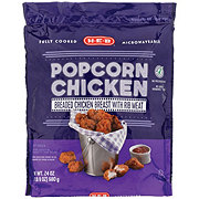 H-E-B Fully Cooked Frozen Popcorn Chicken