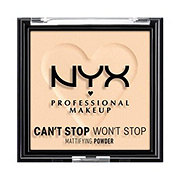 NYX Can't Stop Won't Stop Mattifying Powder Fair