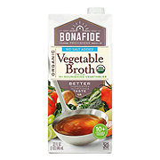Bonafide Provisions Organic No Salt Added Vegetable Broth