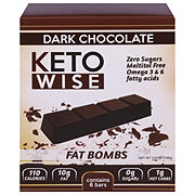 Keto Wise Fat Bombs - Dark Chocolate
