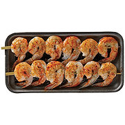 H-E-B Fish Market Marinated Shrimp Skewers - Smoky BBQ