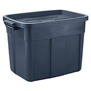 Rubbermaid Roughneck Tote 10 Gallon Storage Container, Heritage