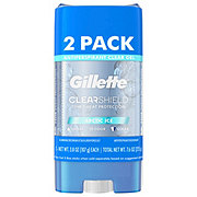 Gillette Clear Gel Antiperspirant Deodorant - Arctic Ice, 2 pk