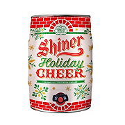 Shiner Holiday Cheer Seasonal Beer Keg