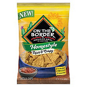 On The Border Homestyle Thick & Crispy Tortilla Chips